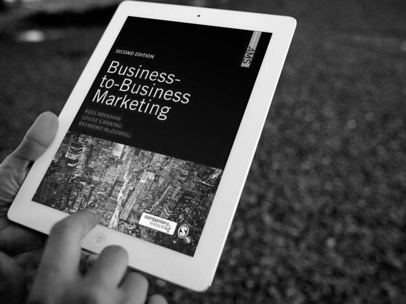 Business to business marketing textbook - Peter J Thomson