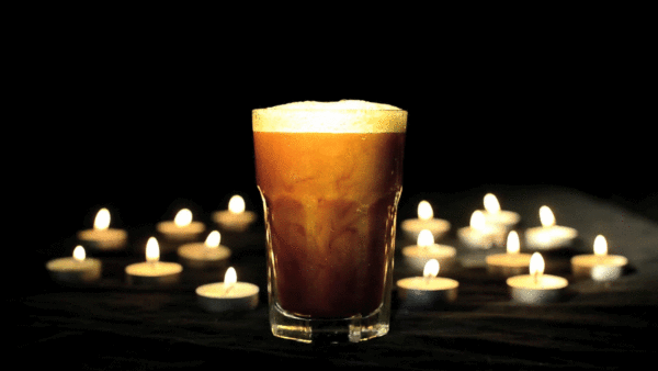 Nitro foam coffee